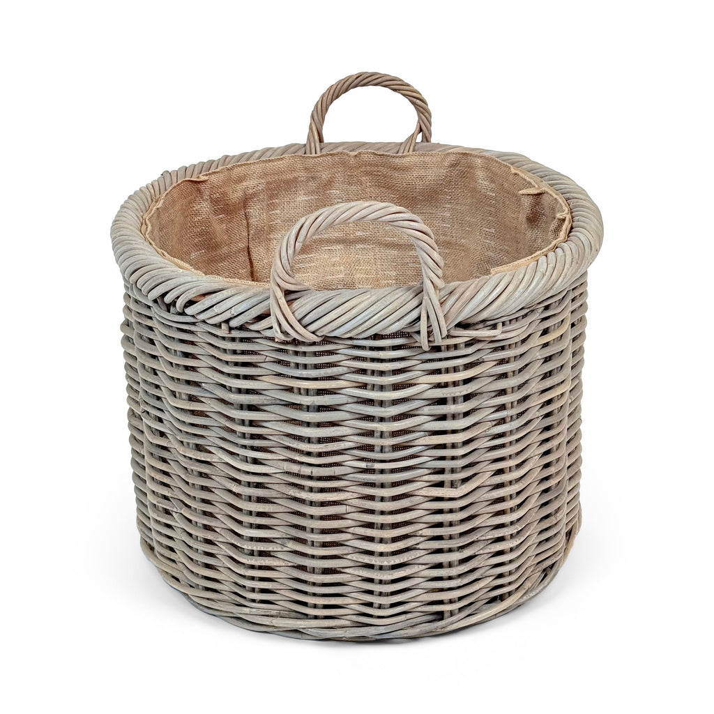 Rattan Oval Wicker Storage Basket Tray | Large