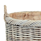 Rattan Oval Wicker Storage Basket Tray | Small