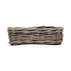 Rectangular Kubu Rattan Wicker Storage Baskets | Extra Small