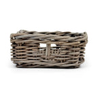 Rectangular Kubu Rattan Wicker Storage Baskets | Extra Small