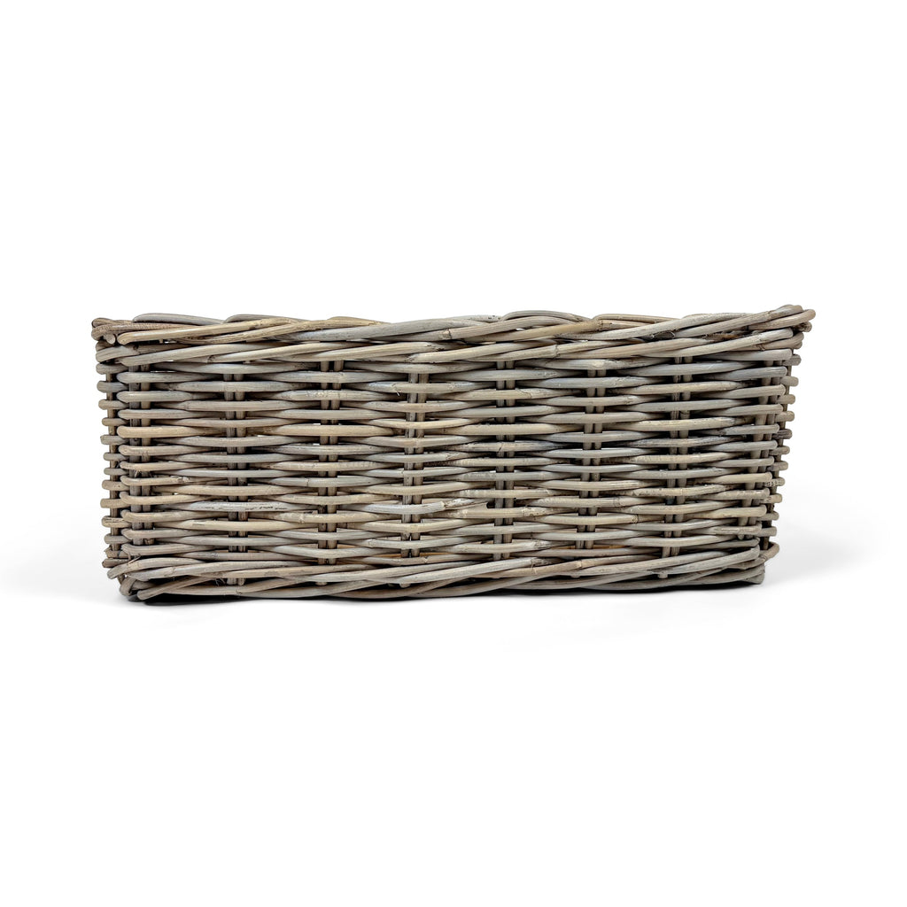 Rectangular Kubu Rattan Wicker Storage Baskets | Medium