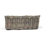 Rectangular Kubu Rattan Wicker Storage Baskets | Large