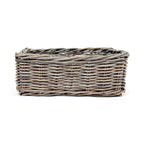 Rectangular Kubu Rattan Wicker Storage Baskets | Small