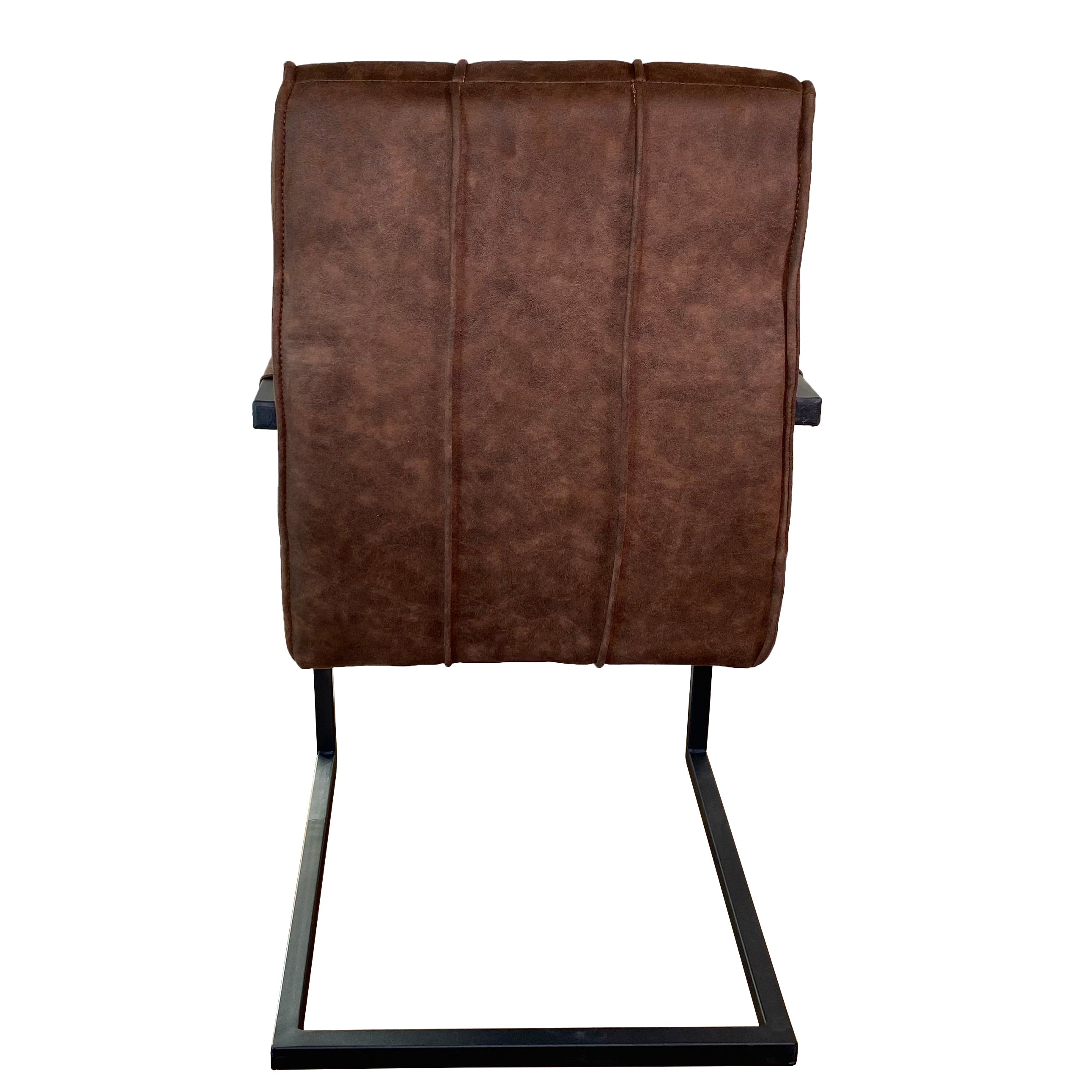 Shoreditch Industrial Dining Chair | Brown