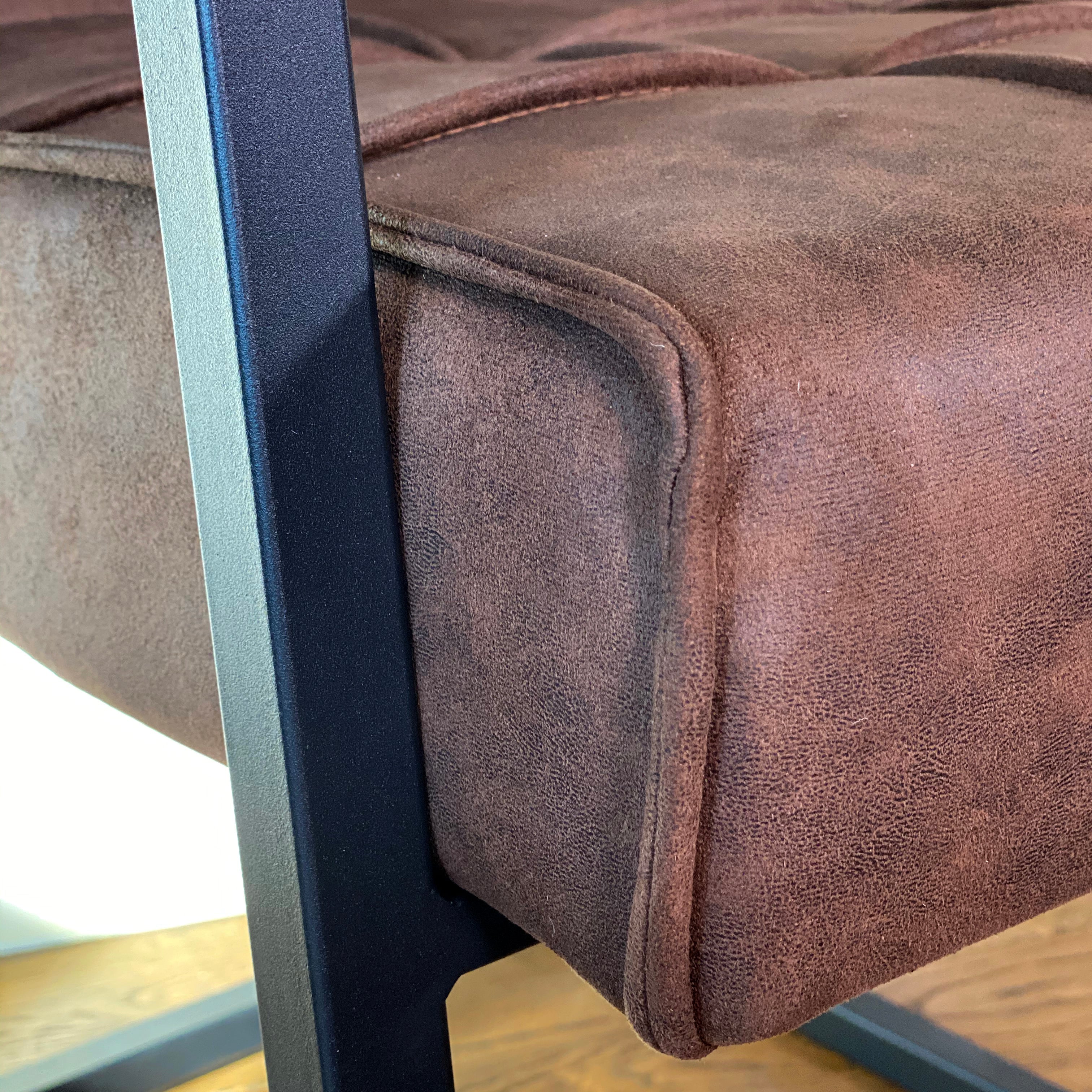 Shoreditch Industrial Dining Chair | Brown