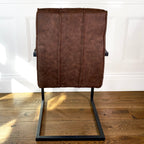 Shoreditch Industrial Dining Chair | Brown