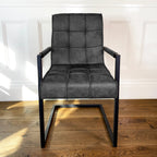 Shoreditch Industrial Dining Chair | Grey