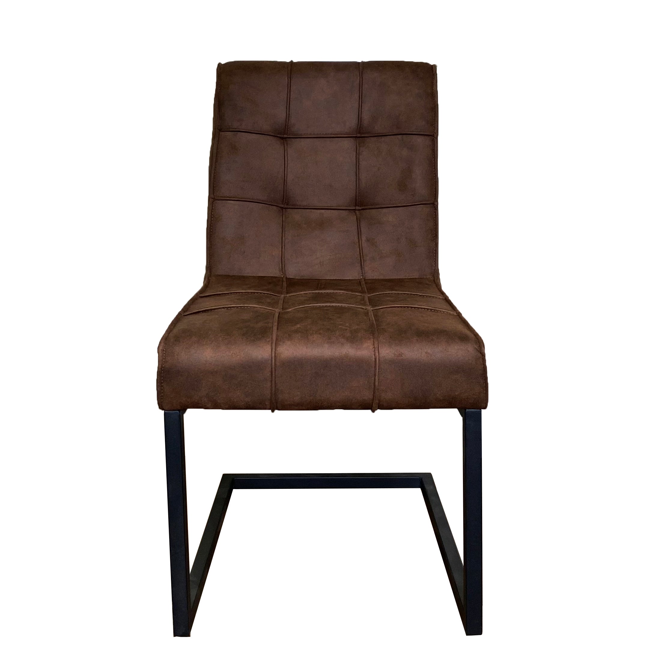 Shoreditch Industrial Dining Chair | Brown