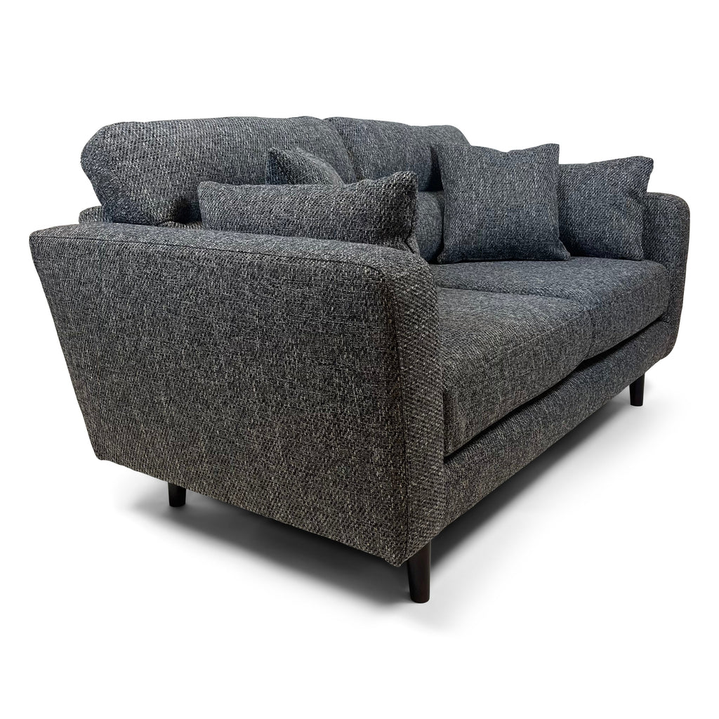 Sydney Grey Tweed 3 Seater Sofa