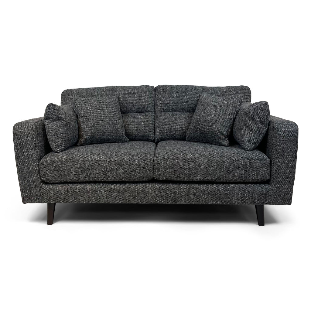 Sydney Grey Tweed 2 Seater Sofa