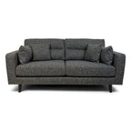 Sydney Grey Tweed 3 Seater Sofa