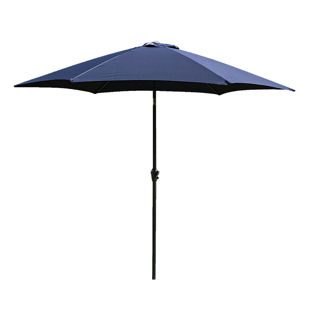 Crank & Tilt Garden Parasol | Blue