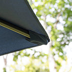 Crank & Tilt Garden Parasol | Blue