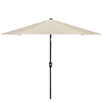 Crank & Tilt Garden Parasol | Cream