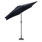Crank & Tilt Garden Parasol | Grey