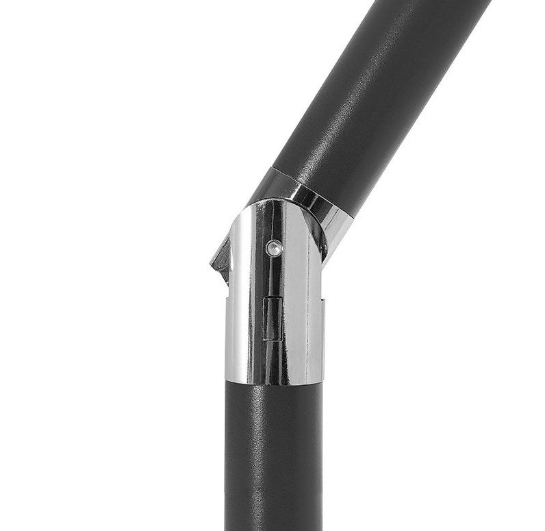 Crank & Tilt Garden Parasol | Grey