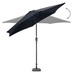 Crank & Tilt Garden Parasol | Grey