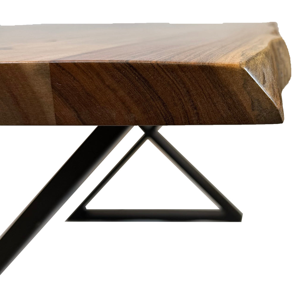 Vishnu Industrial Live Edge Dining Table (1.8 m)