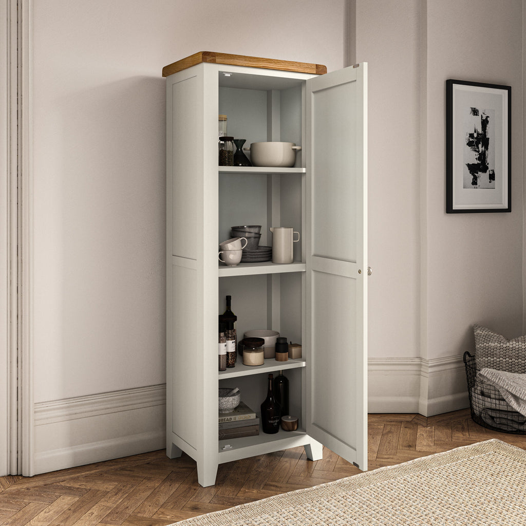 Cambridge Classic Cream Painted Oak Shaker Cupboard