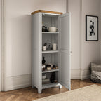 Cambridge Grey Painted Oak Shaker Cupboard