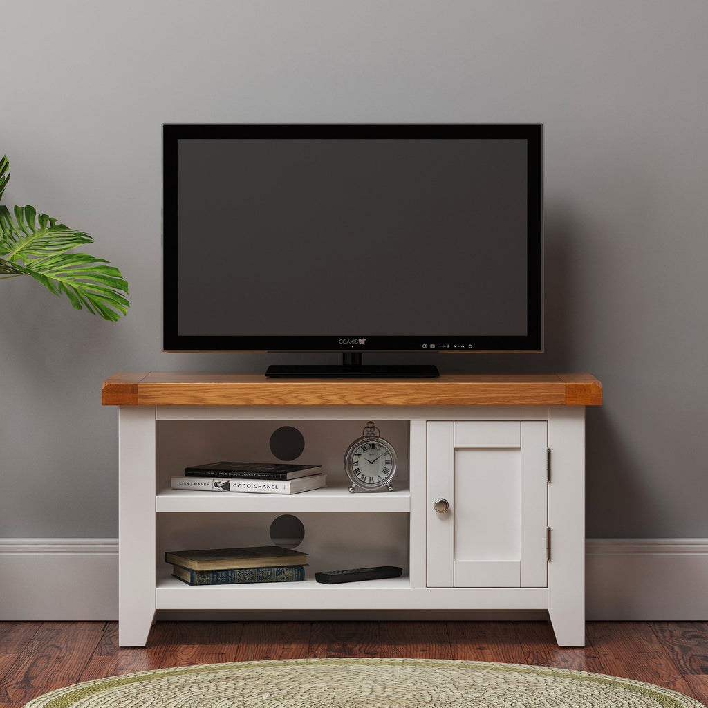 Cambridge Classic Cream Painted Oak Small TV Unit