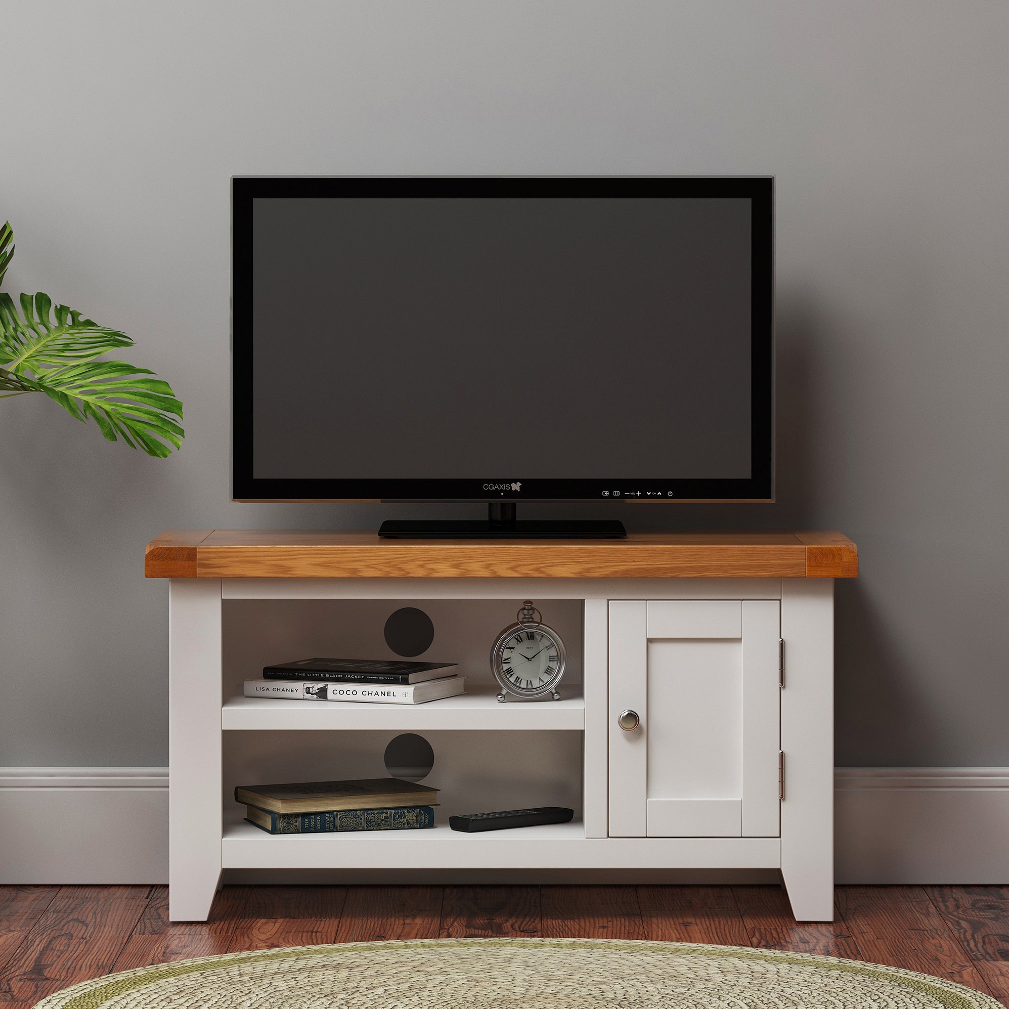 Cambridge Classic Cream Painted Oak Small TV Unit