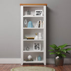 Cambridge Classic Cream Painted Oak Large Bookcase (1.8 m)