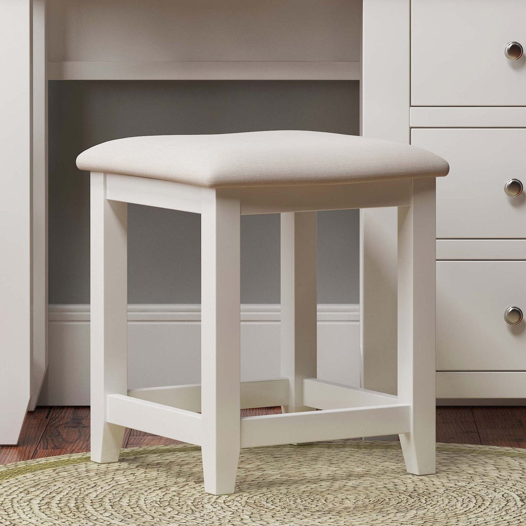 Cambridge Classic Cream Painted Oak Stool