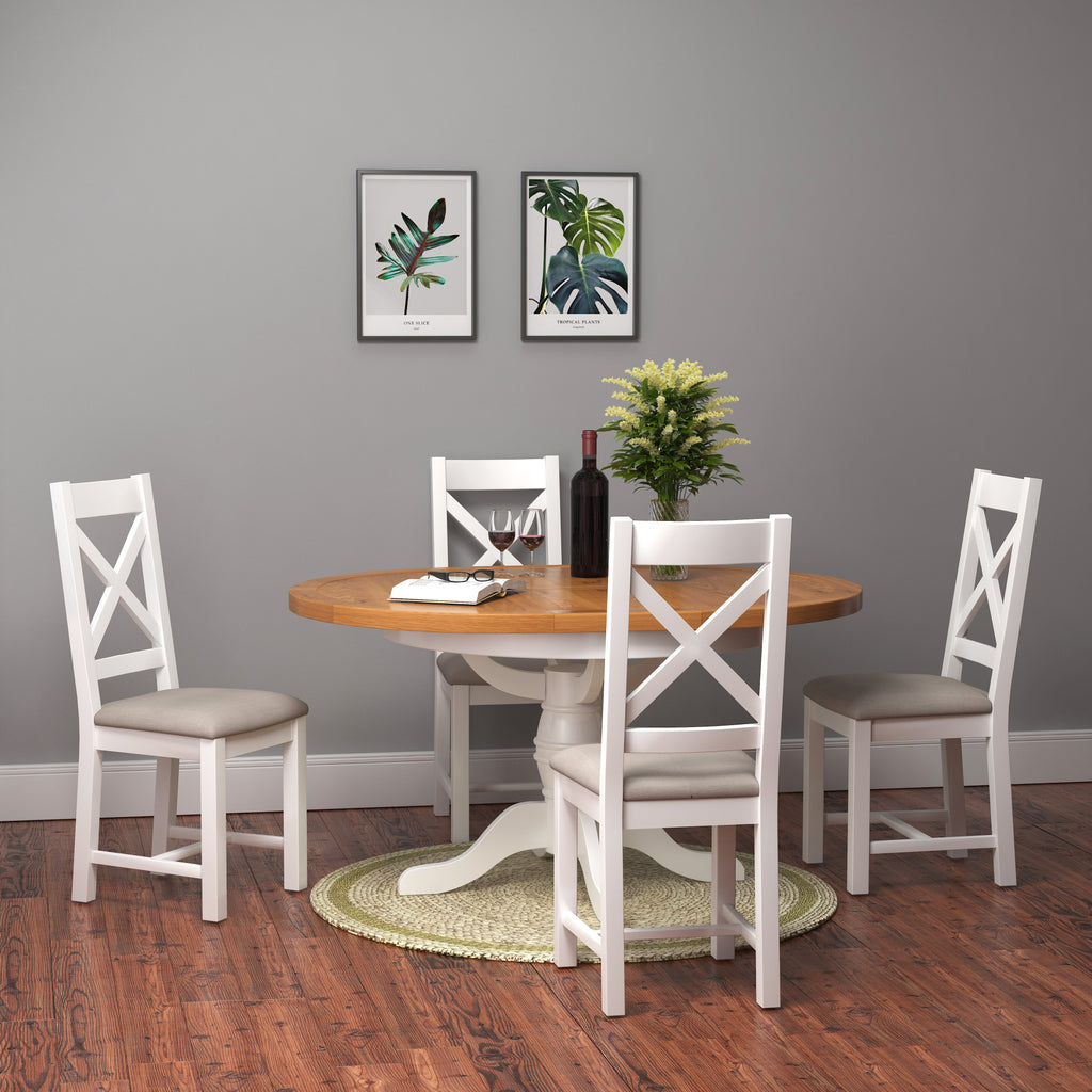 Cambridge Classic Cream Painted Oak Dining Chair