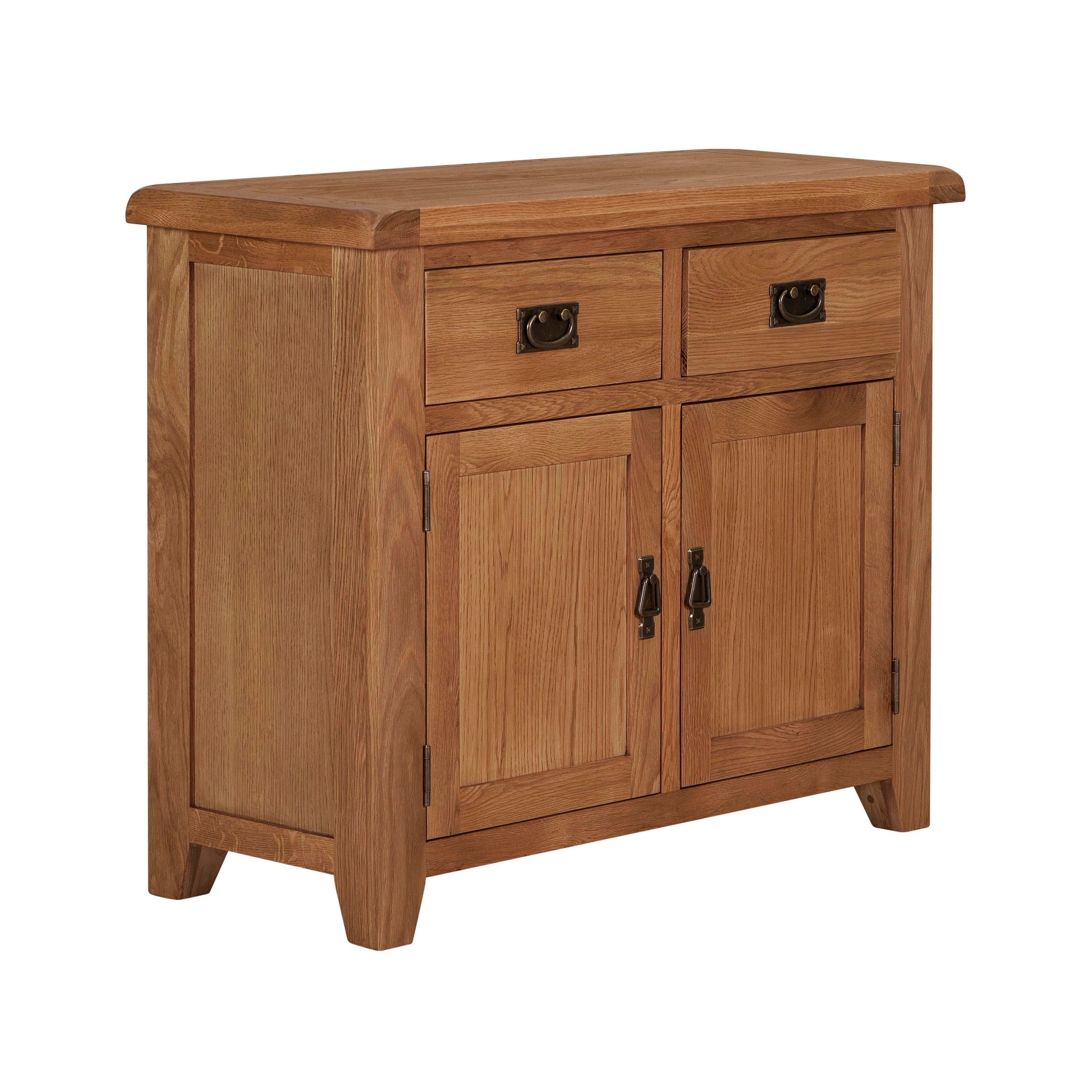 Cambridge Oak 2 Door 2 Drawer Sideboard