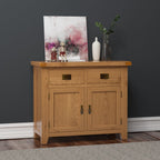 Cambridge Oak 2 Door 2 Drawer Sideboard
