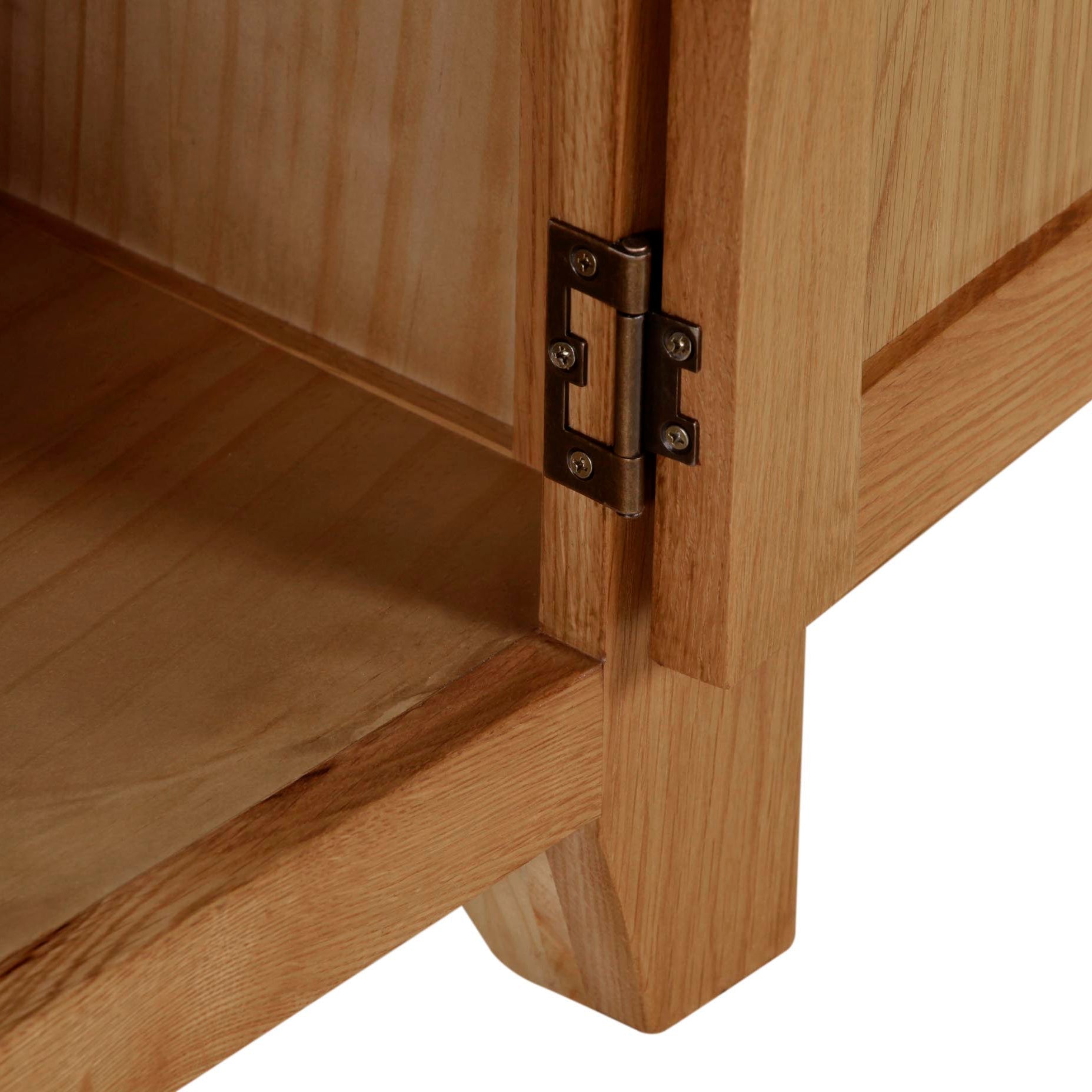 Cambridge Oak 4 Door 3 Drawer Sideboard