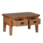 Cambridge Oak Coffee Table with Drawers