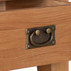 Cambridge Oak 1 Drawer Lamp Table