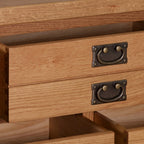 Cambridge Oak 3 Over 4 Chest Of Drawers