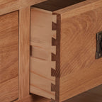 Cambridge Oak 2 Over 3 Chest Of Drawers