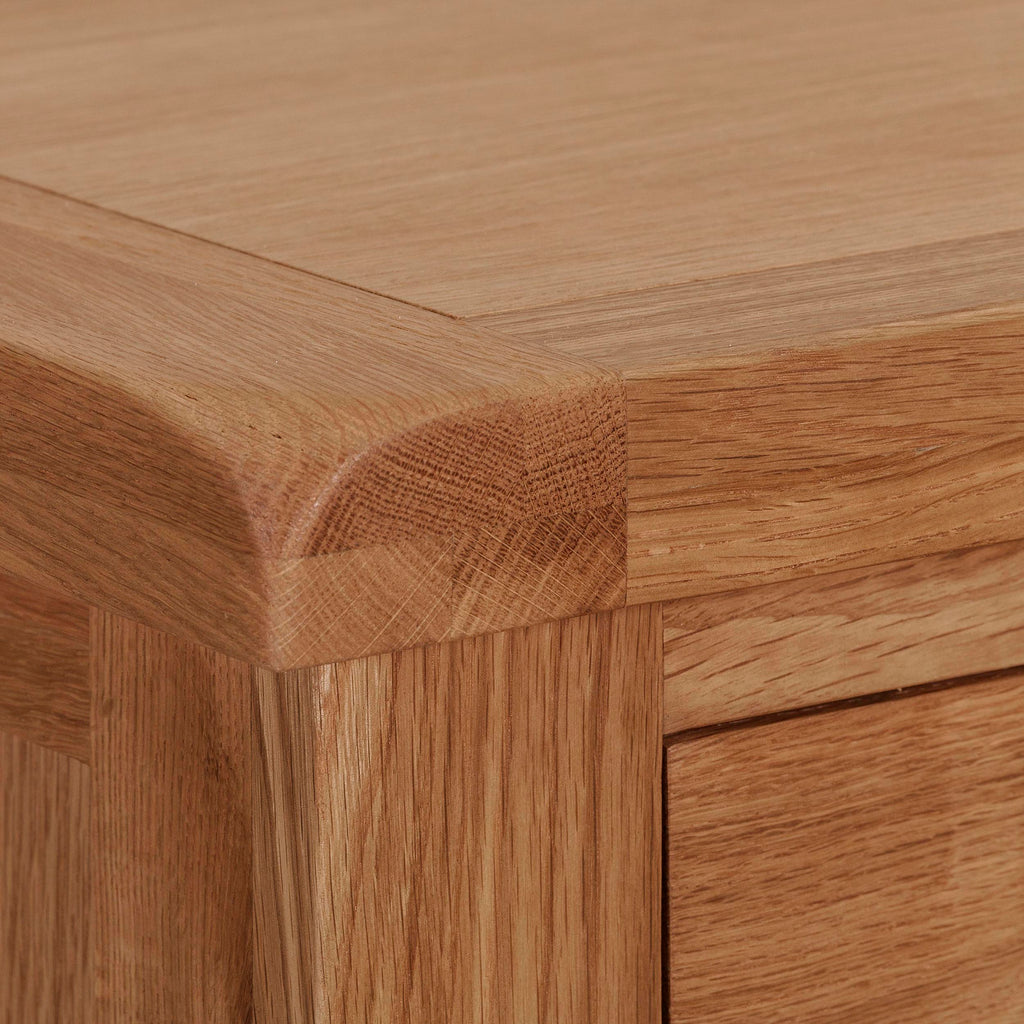 Cambridge Oak 2 Over 3 Chest Of Drawers