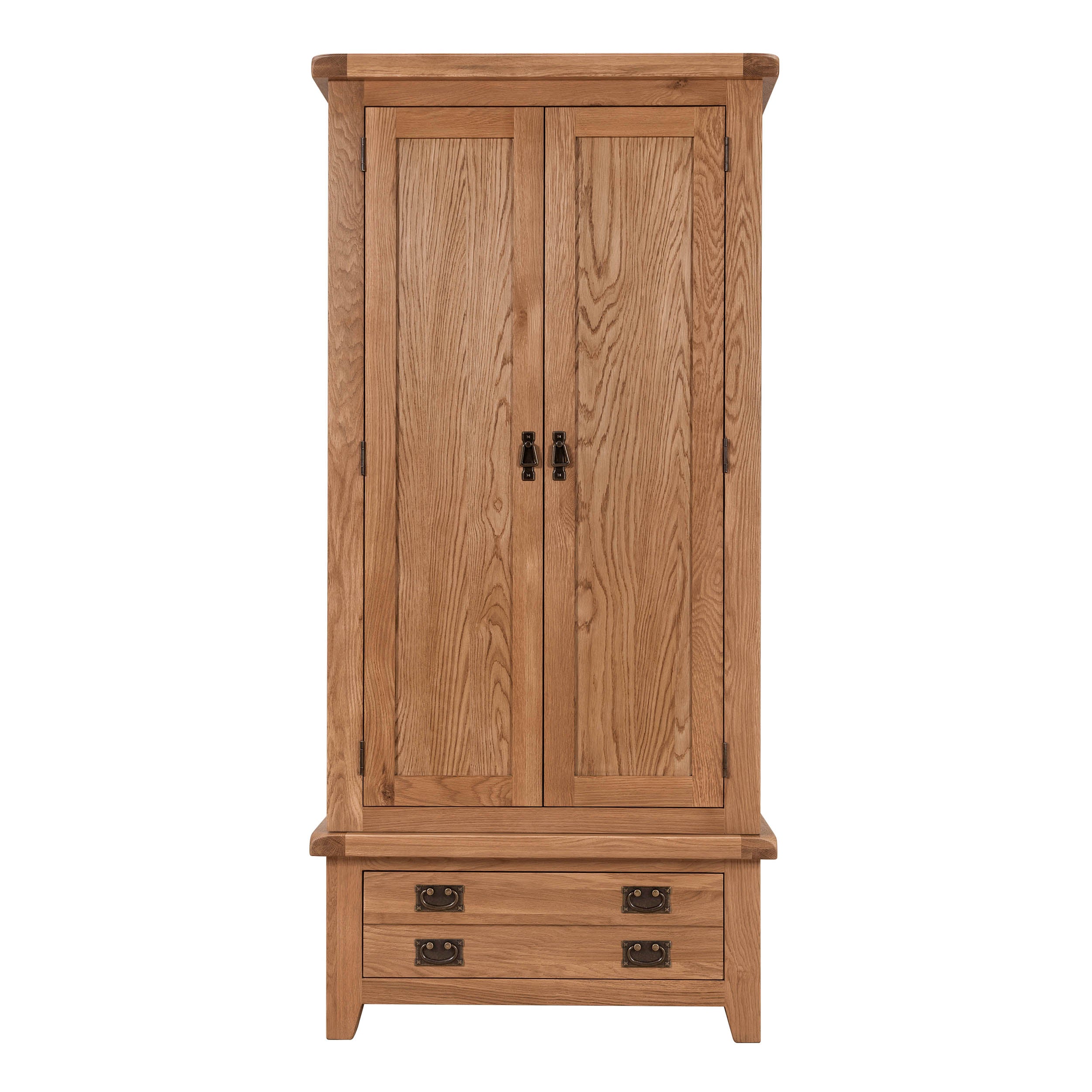 Cambridge Oak Double Wardrobe