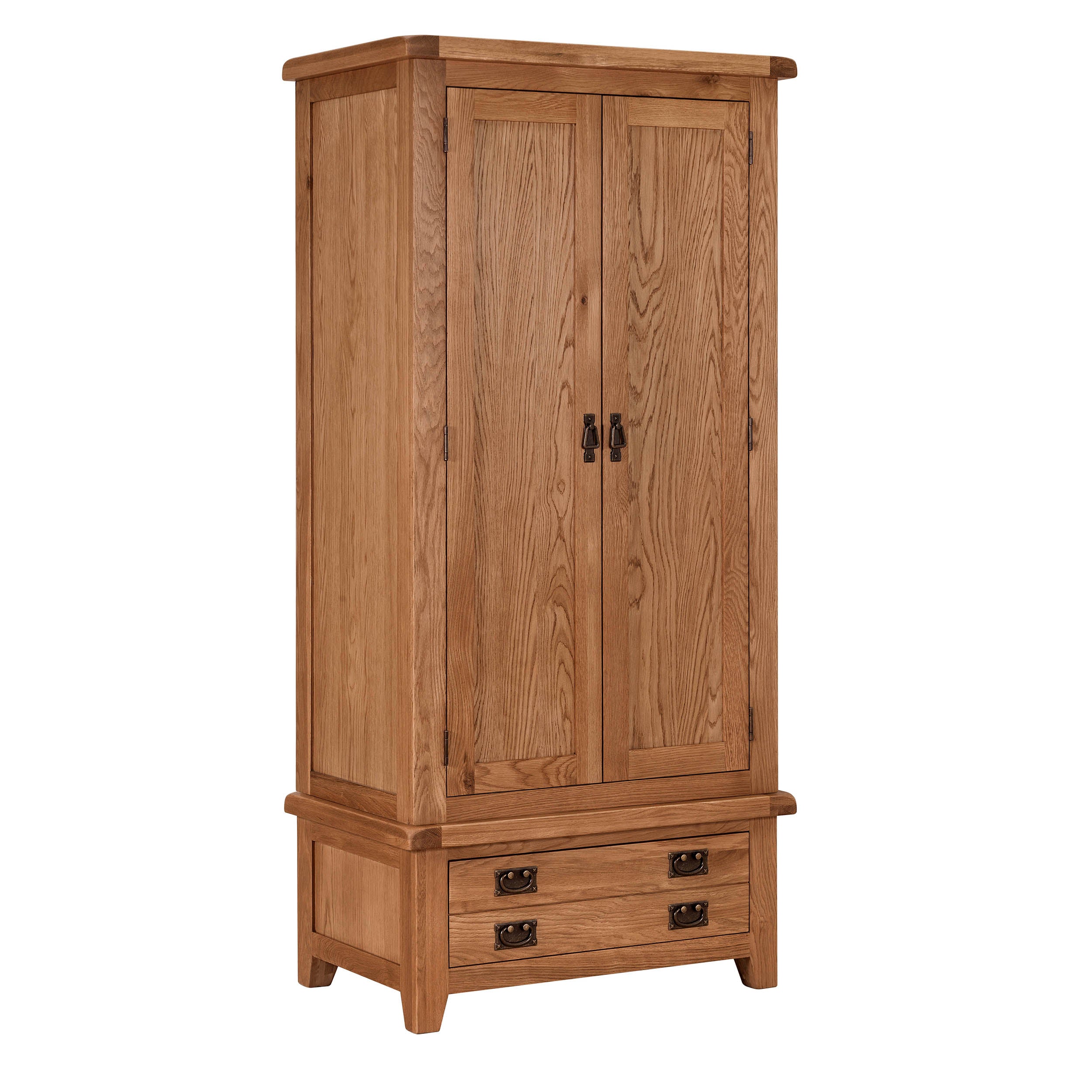 Cambridge Oak Double Wardrobe
