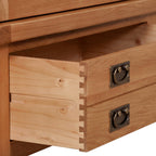 Cambridge Oak Double Wardrobe