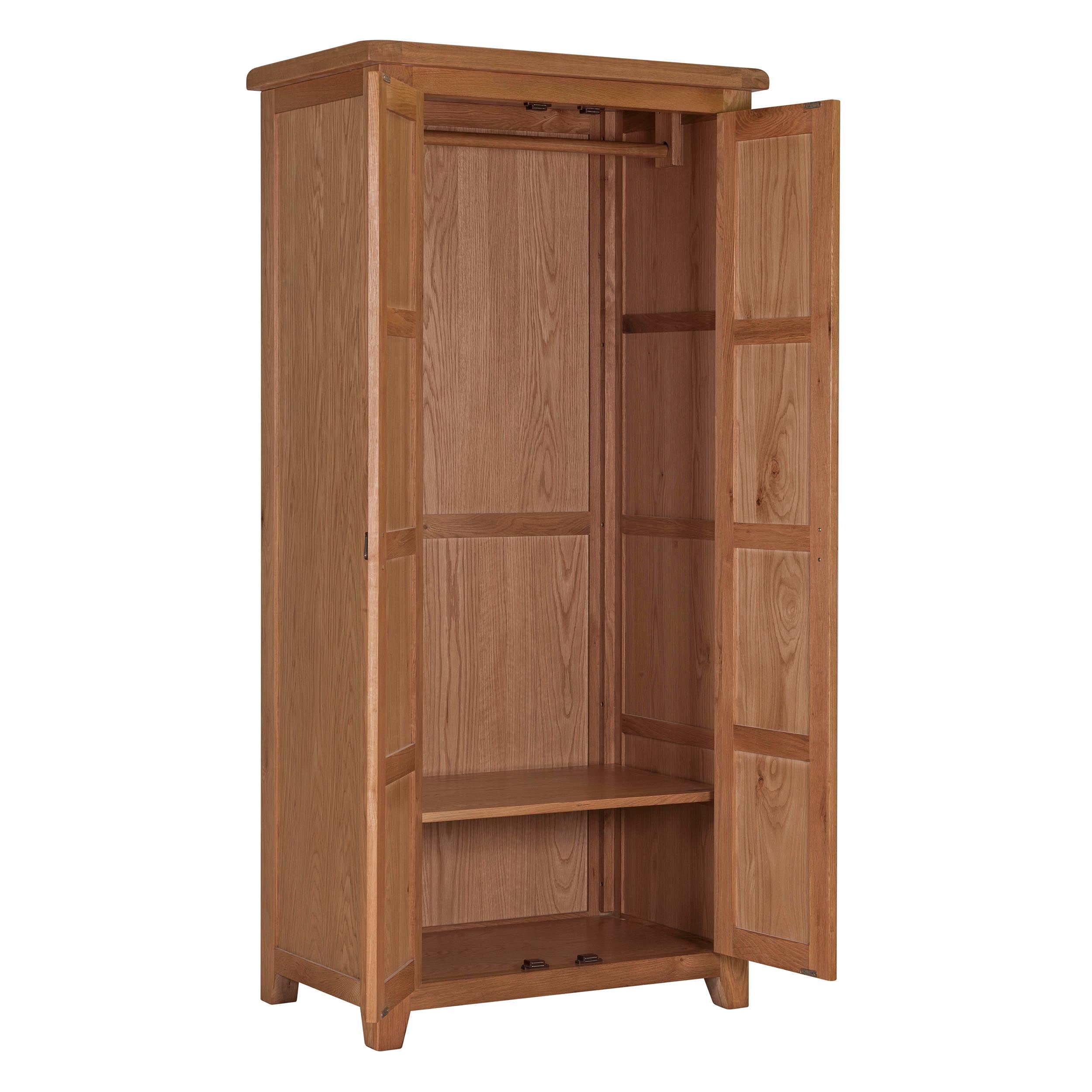 Cambridge Oak Full Hanging Wardrobe