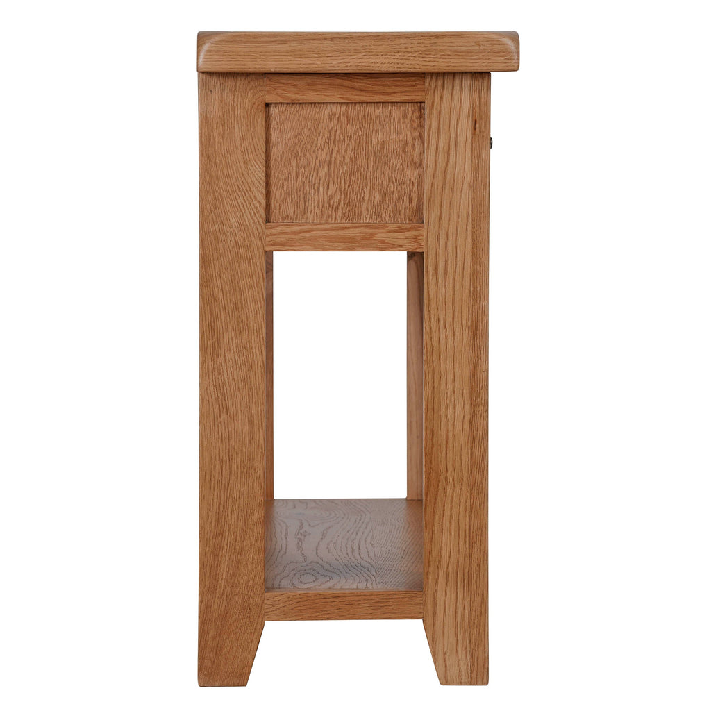 Cambridge Oak 2 Drawer Console Table