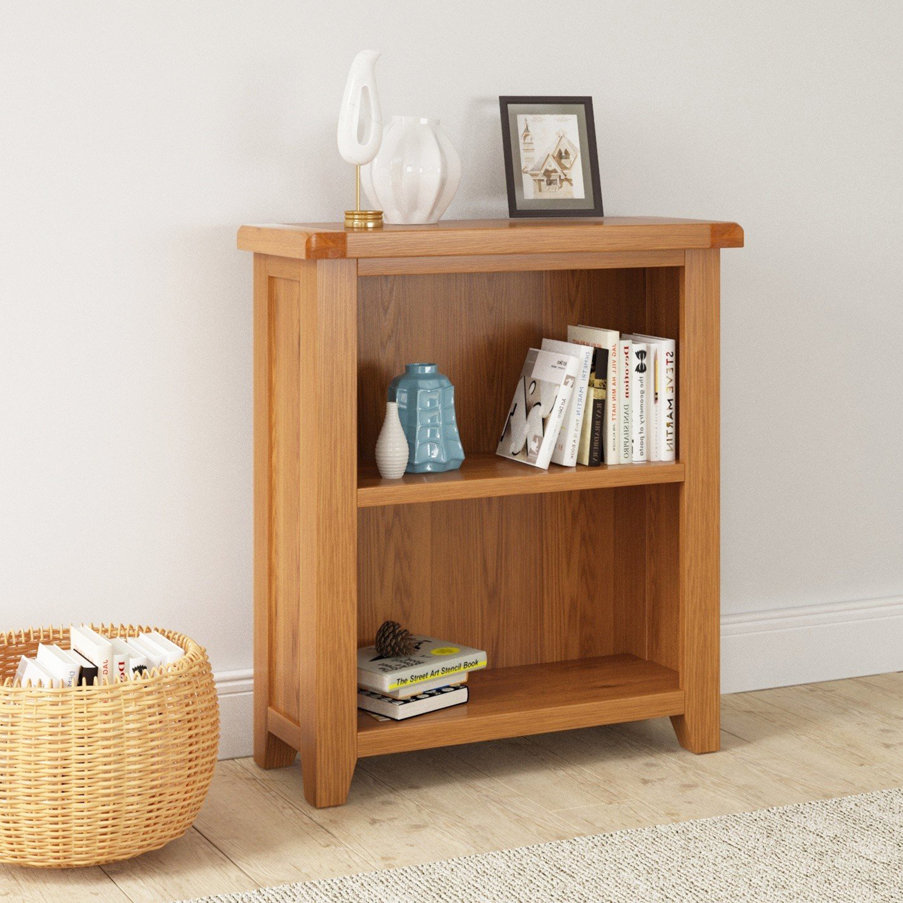 Cambridge Oak Small Bookcase (0.9 m)