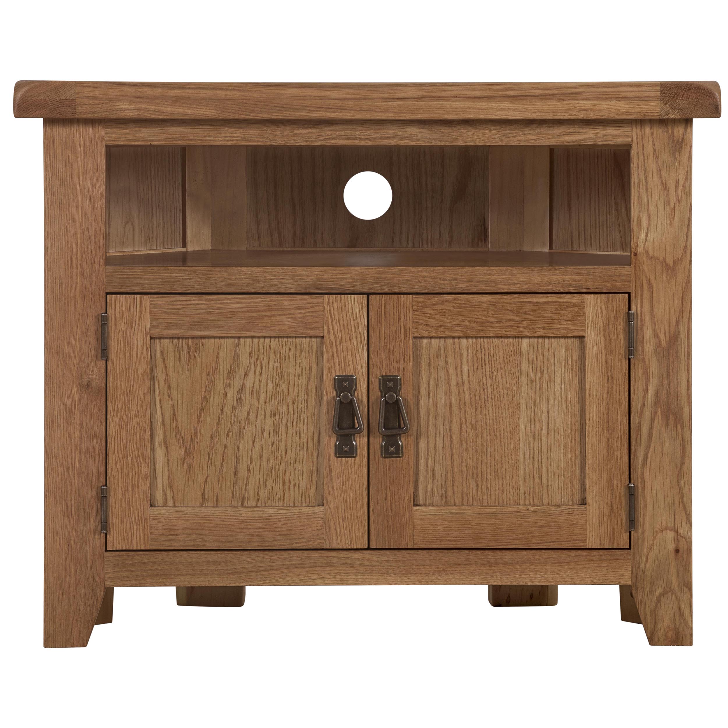 Cambridge Oak Corner TV Unit