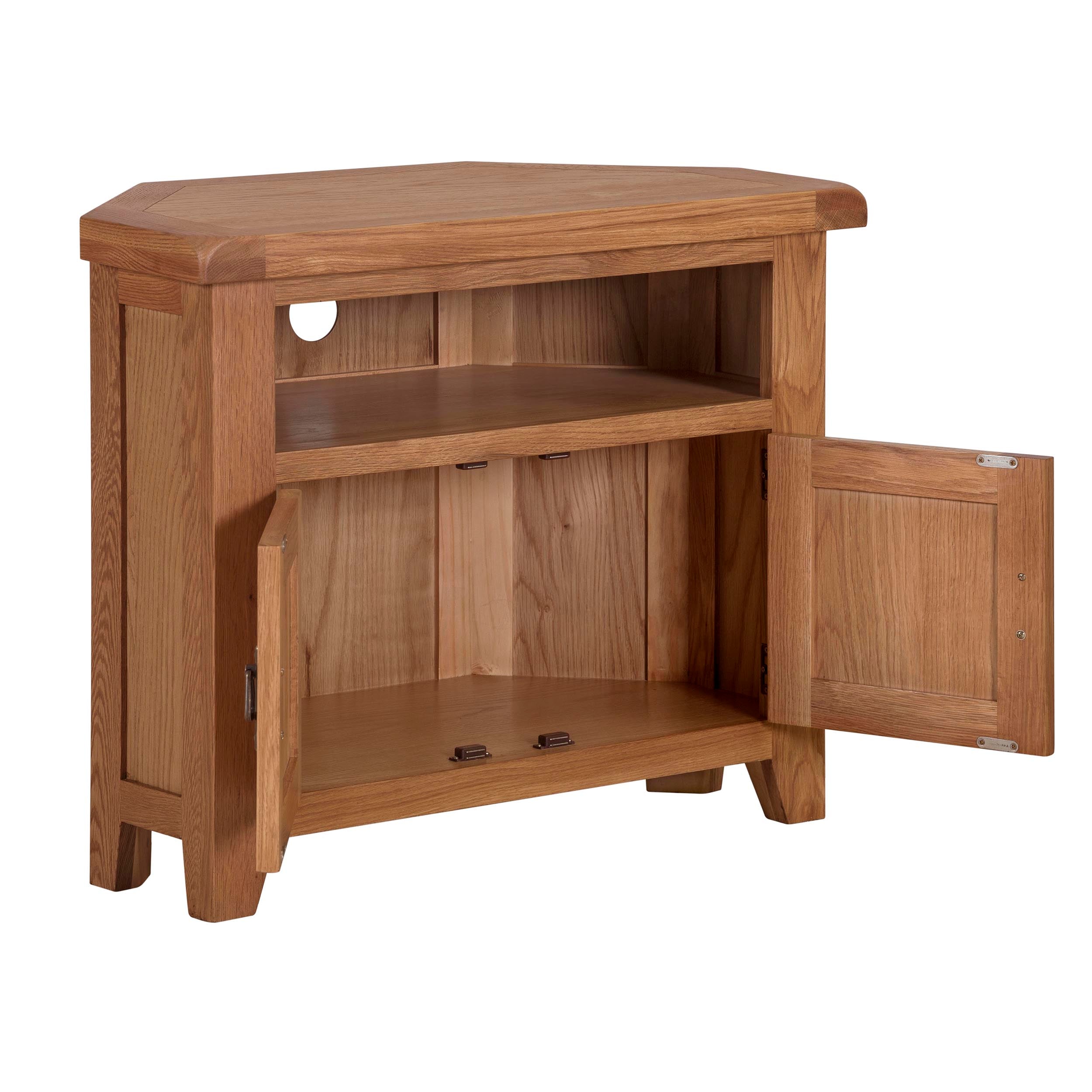 Cambridge Oak Corner TV Unit