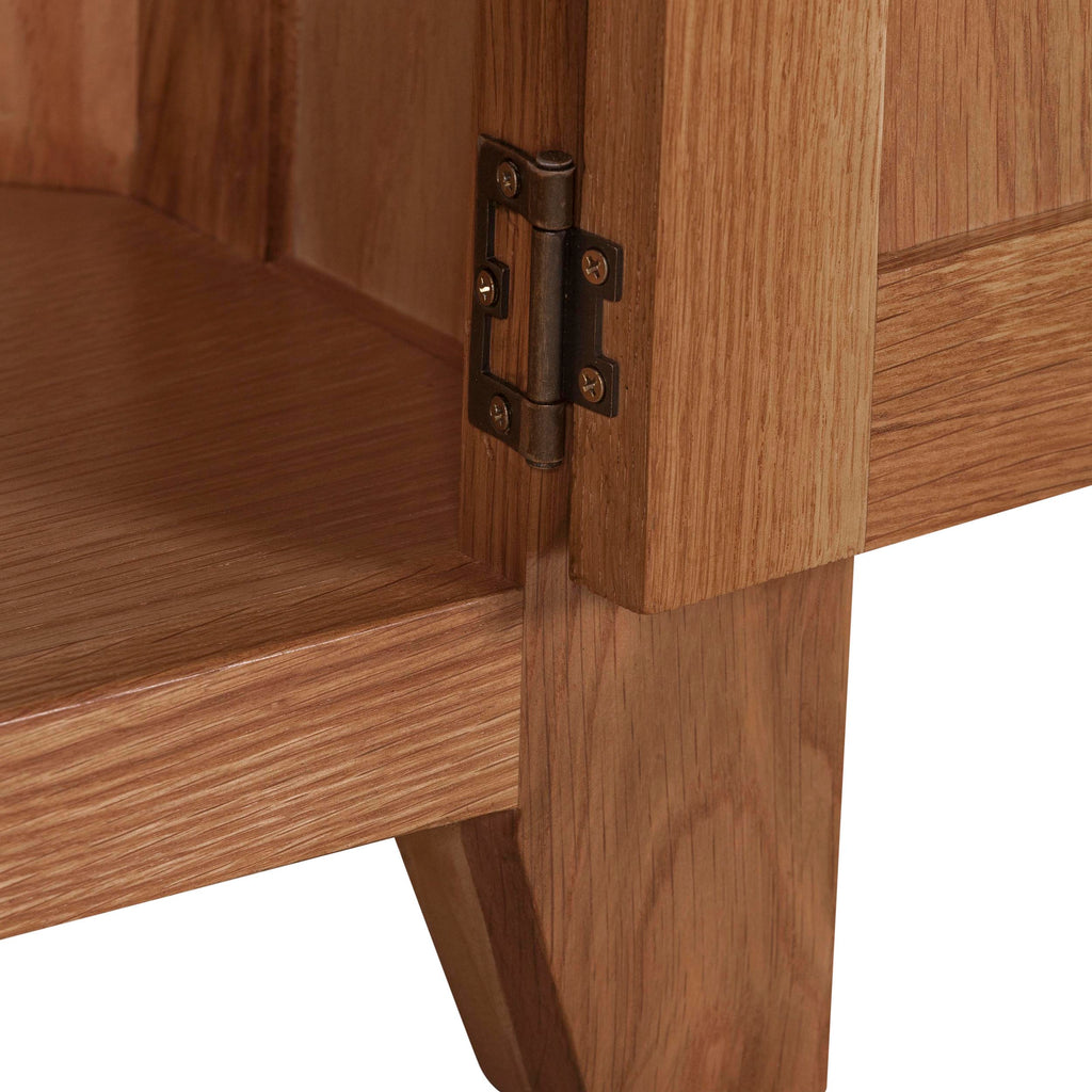 Cambridge Oak Corner TV Unit