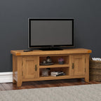 Cambridge Oak Large TV Unit
