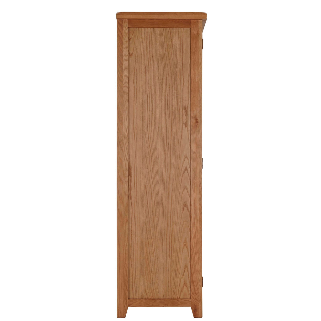 Cambridge Oak 3 Door Full Hanging Wardrobe