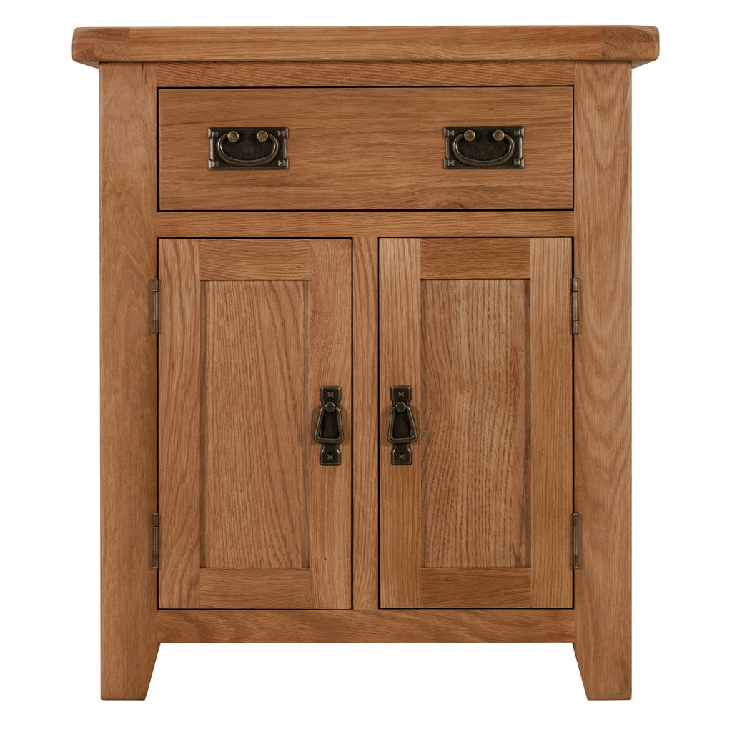 Cambridge Oak Small 1 Drawer 2 Door Sideboard