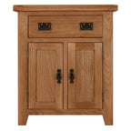 Cambridge Oak Small 1 Drawer 2 Door Sideboard